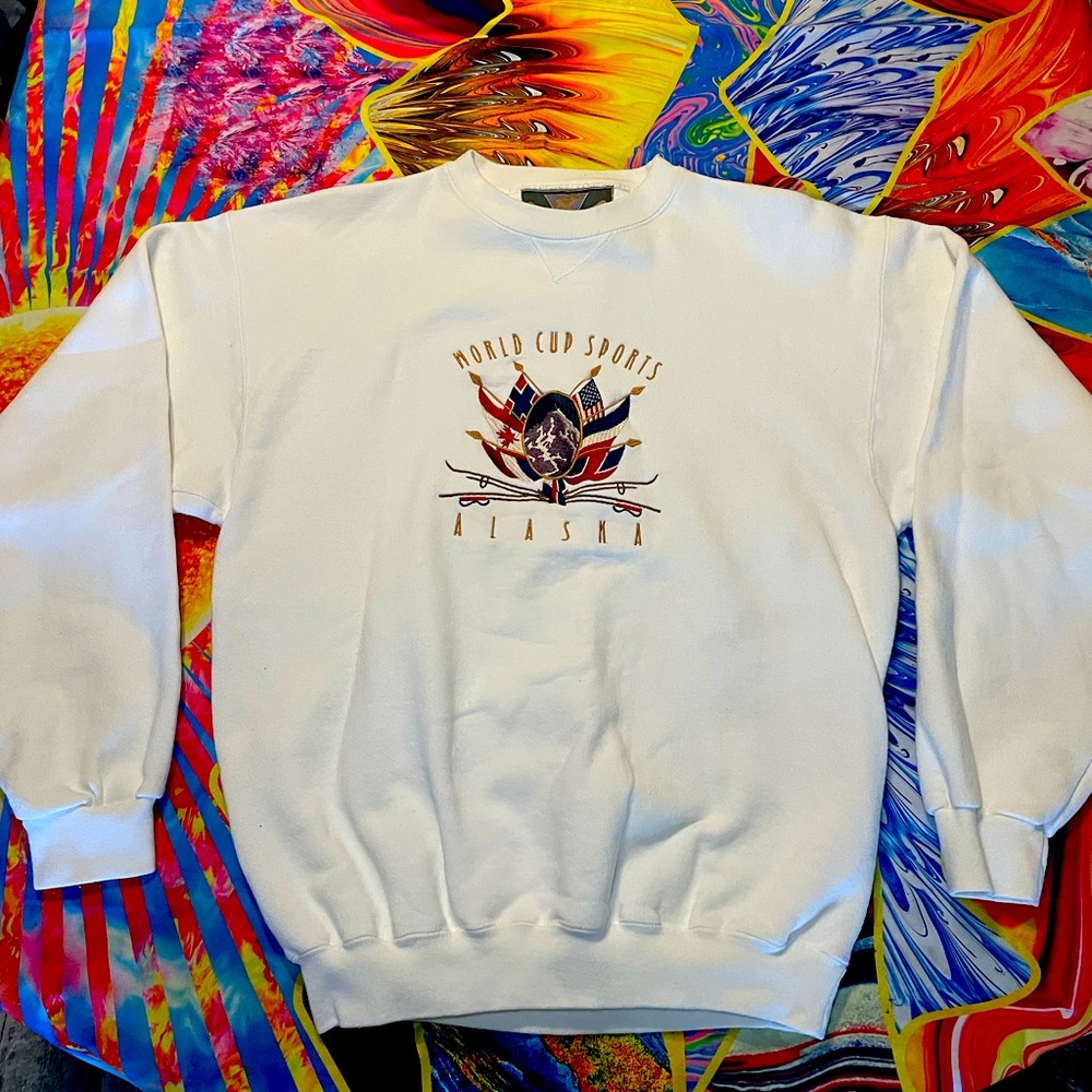 World Cup sports Alaska sweatshirt